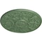 Ekena Millwork Versailles Ceiling Medallion (Fits Canopies up to 3 1/4"), 33"OD x 1 3/4"P, Athenian Green CM33VEAGF - alternate 2